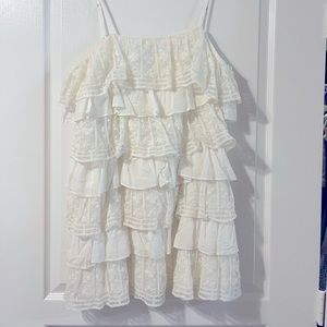 Zara ruffle dress